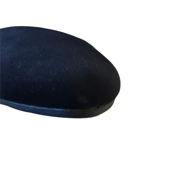 Torrid Black Faux Suede V Cut Slingback Flats Size 9W - Picture 10 of 10